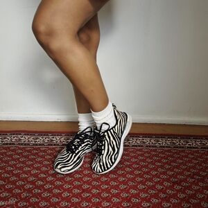 APL Black and White Zebra Print Women's Sneakers